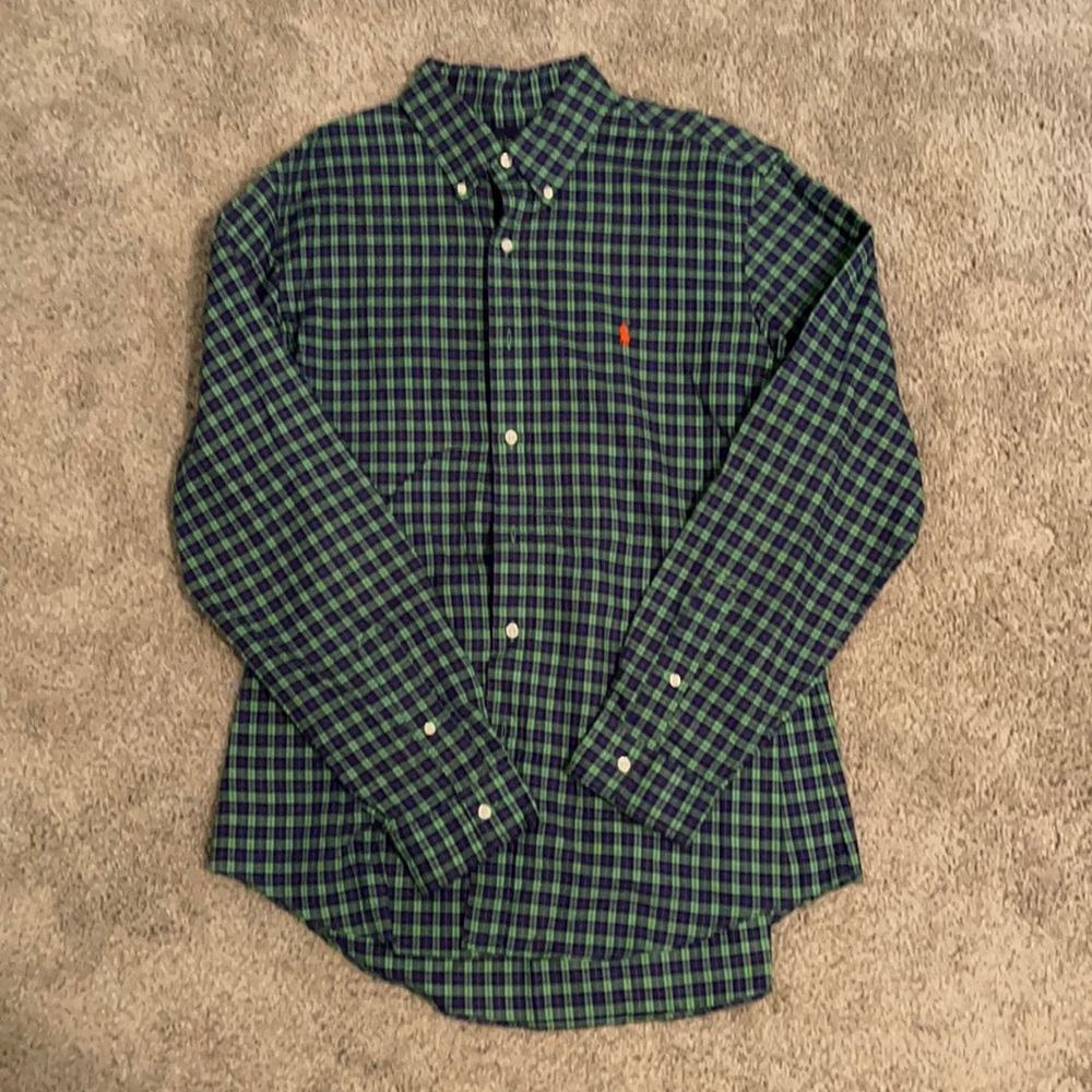 Men’s polo button up